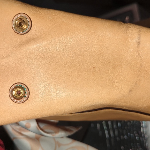 Coach 1941 Butterscotch Leather purse with Coach twilly Year Feb 2009 - Picture 10 of 12